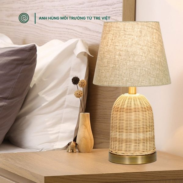  Đèn ngủ đầu giường | Bamboo Bedside Lamp 