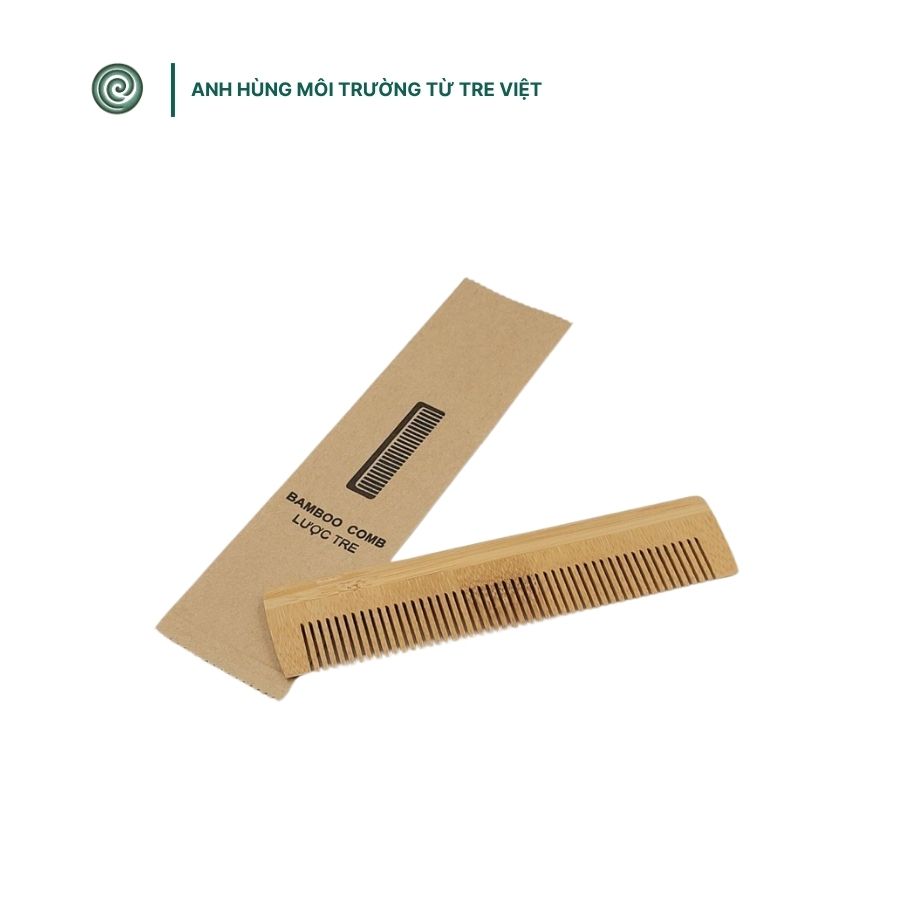  Lược chải tóc bằng tre | Bamboo Comb 