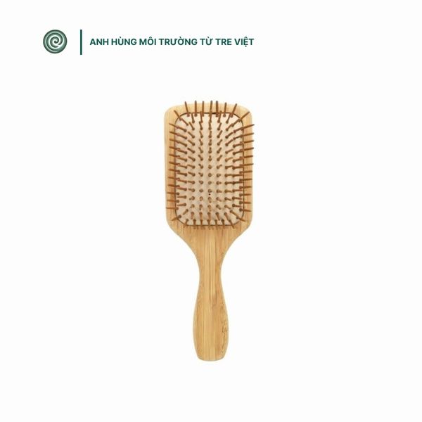  Lược gỡ rối, mát xa bằng tre | Massage Bamboo Comb 
