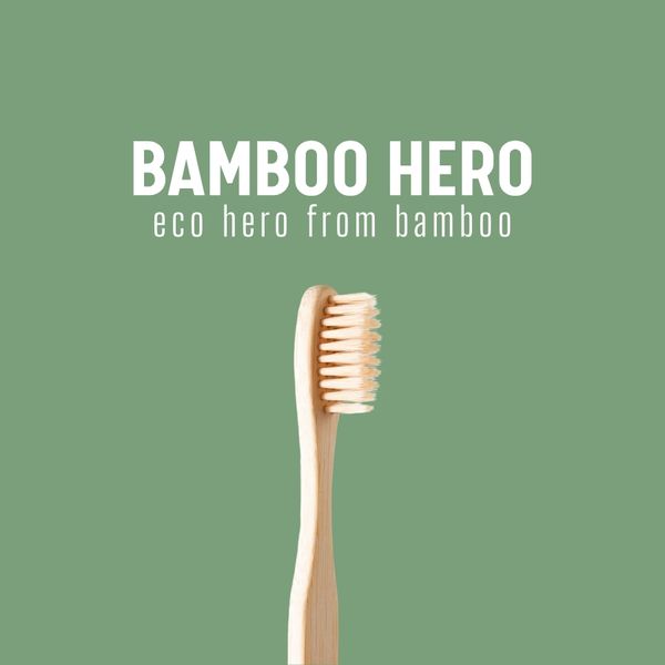  Bàn chải đánh răng bằng tre | Bamboo Toothbrush 