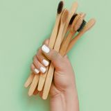  Bàn chải đánh răng bằng tre | Bamboo Toothbrush 