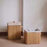  Giỏ tre đựng đồ gấp gọn | Bamboo folding storage basket 