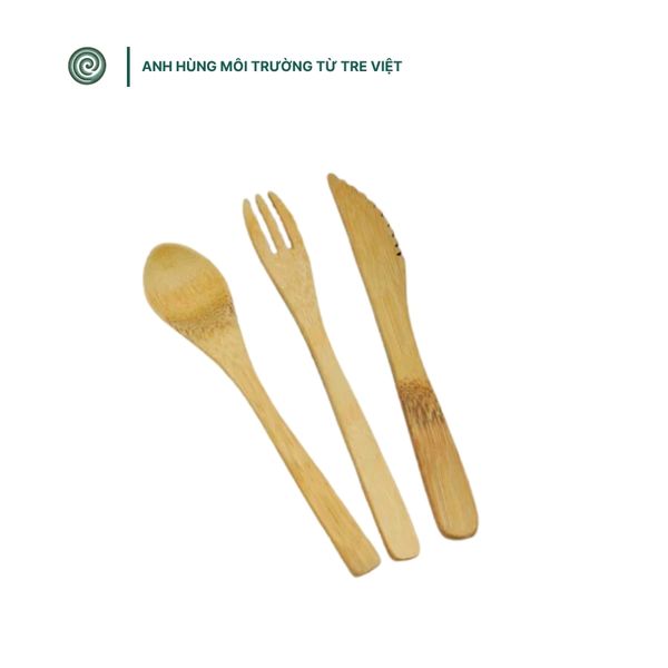  Set (muỗng, nĩa, dao dùng 1 lần) 