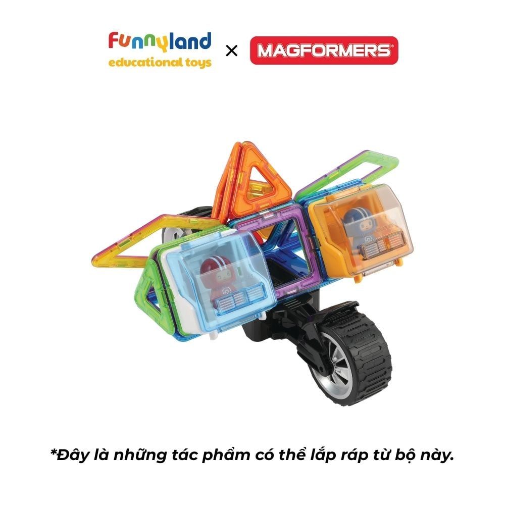 Magformers - Bộ Xe Đua Biến Hình 42 Mảnh