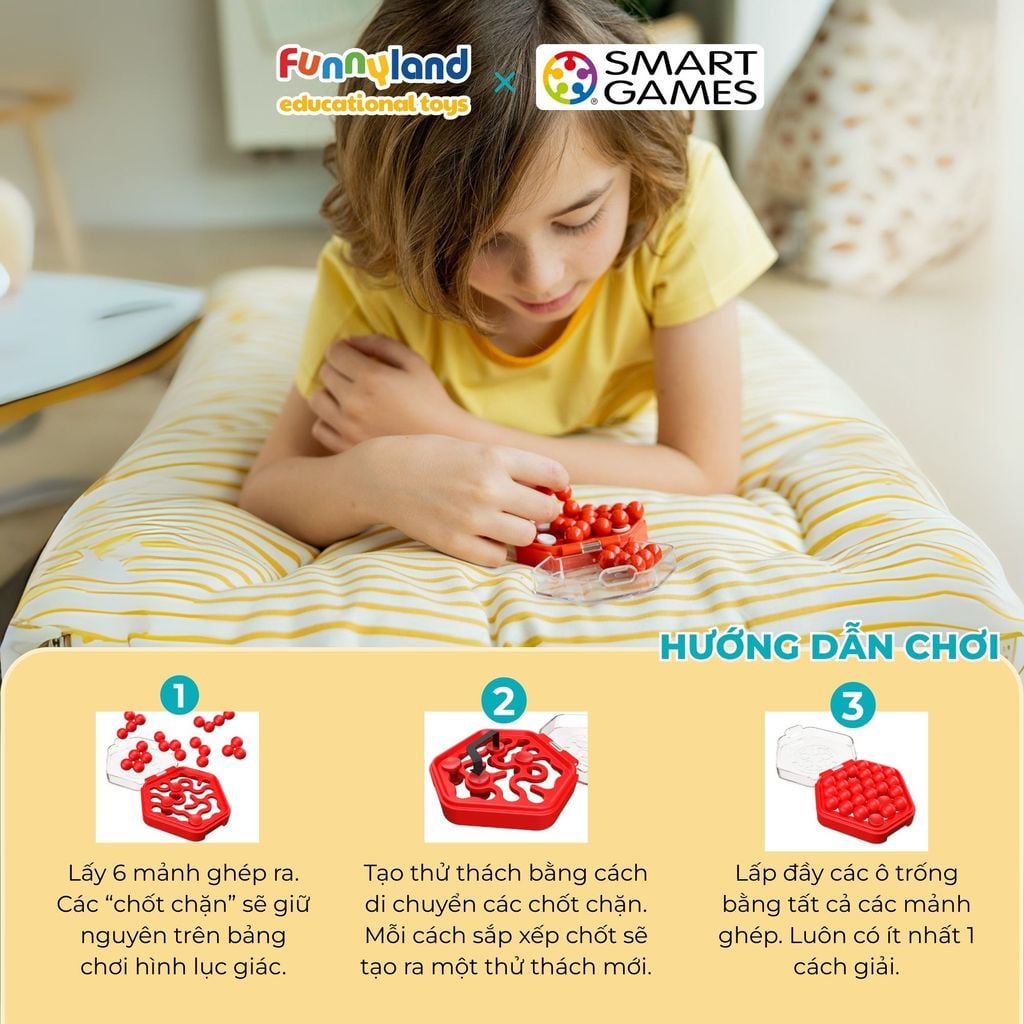 SmartGames - Thử thách IQ Hexpert