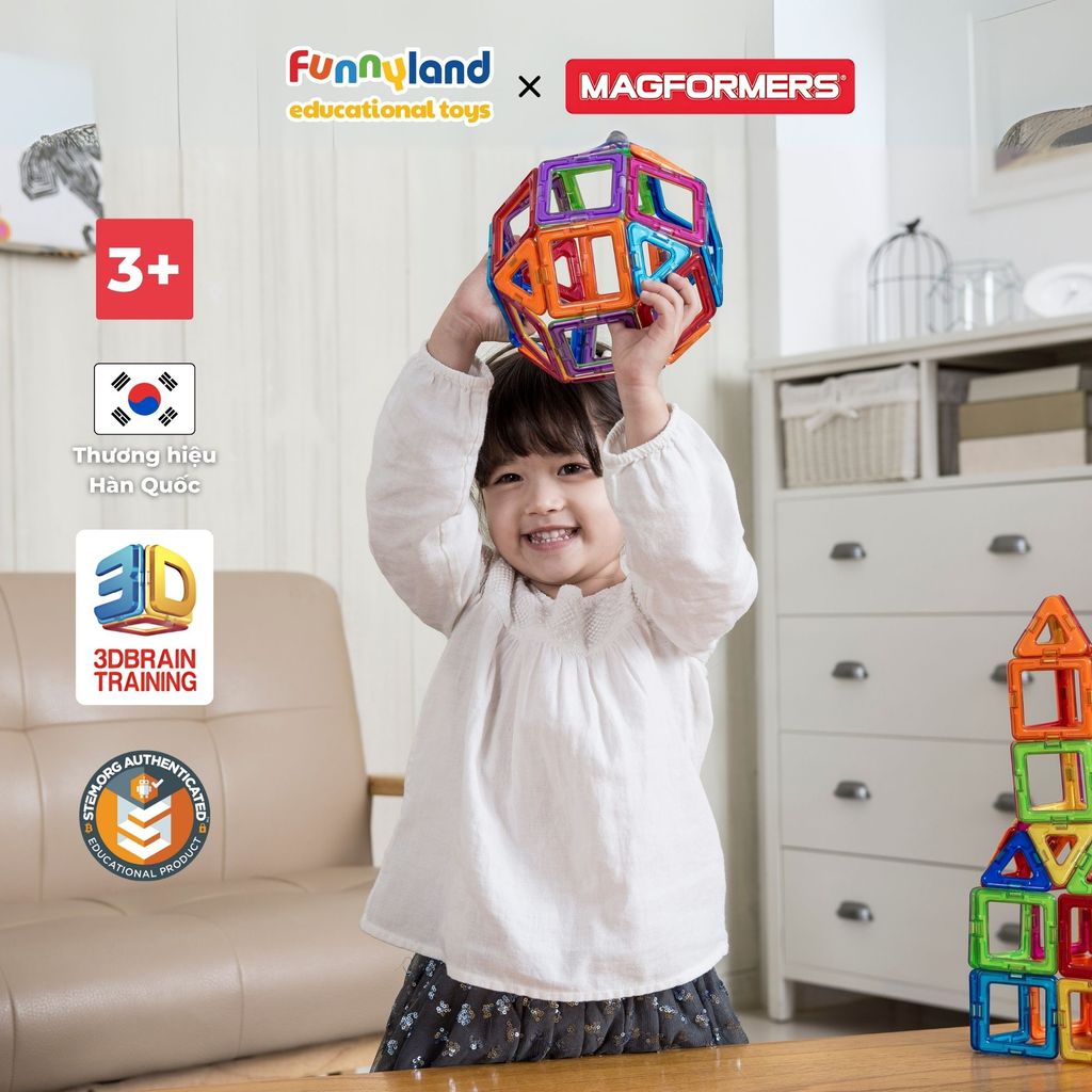 Magformers - Bộ cơ bản 30 mảnh