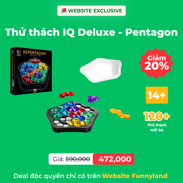 SmartGames - Thử thách IQ Deluxe - Pentagon