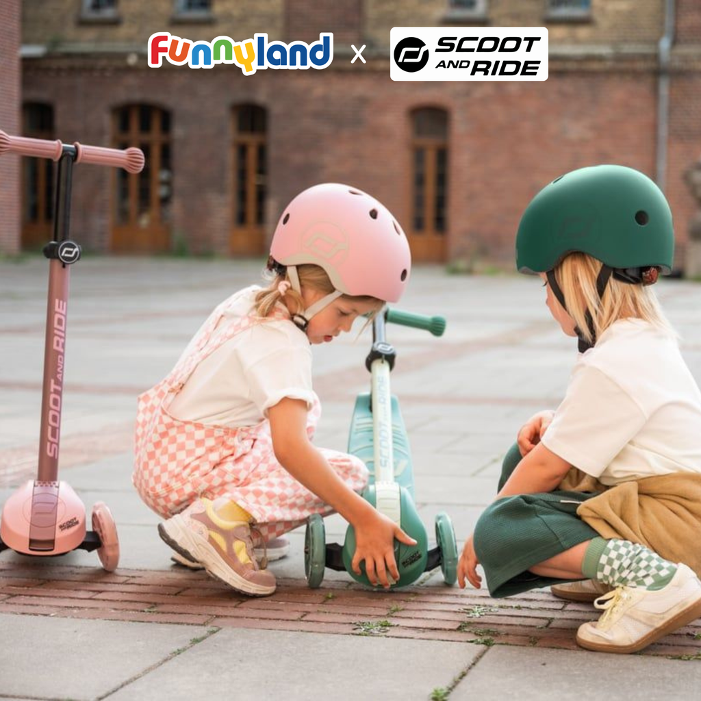 Scoot and Ride - Xe scooter trẻ em Scoot and Ride Highwaykick 3S (Forest)