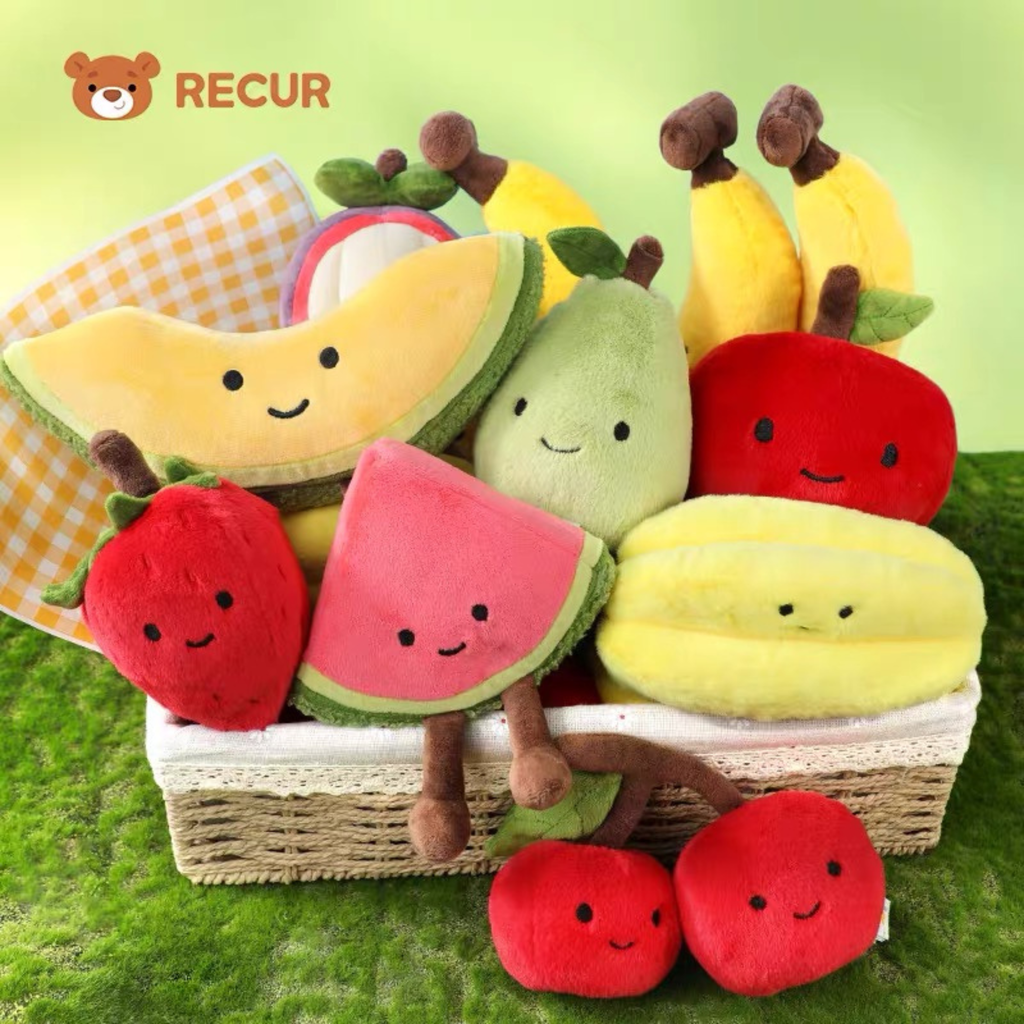 Recur - Đồ chơi nhồi bông Quả Kiwi (M)