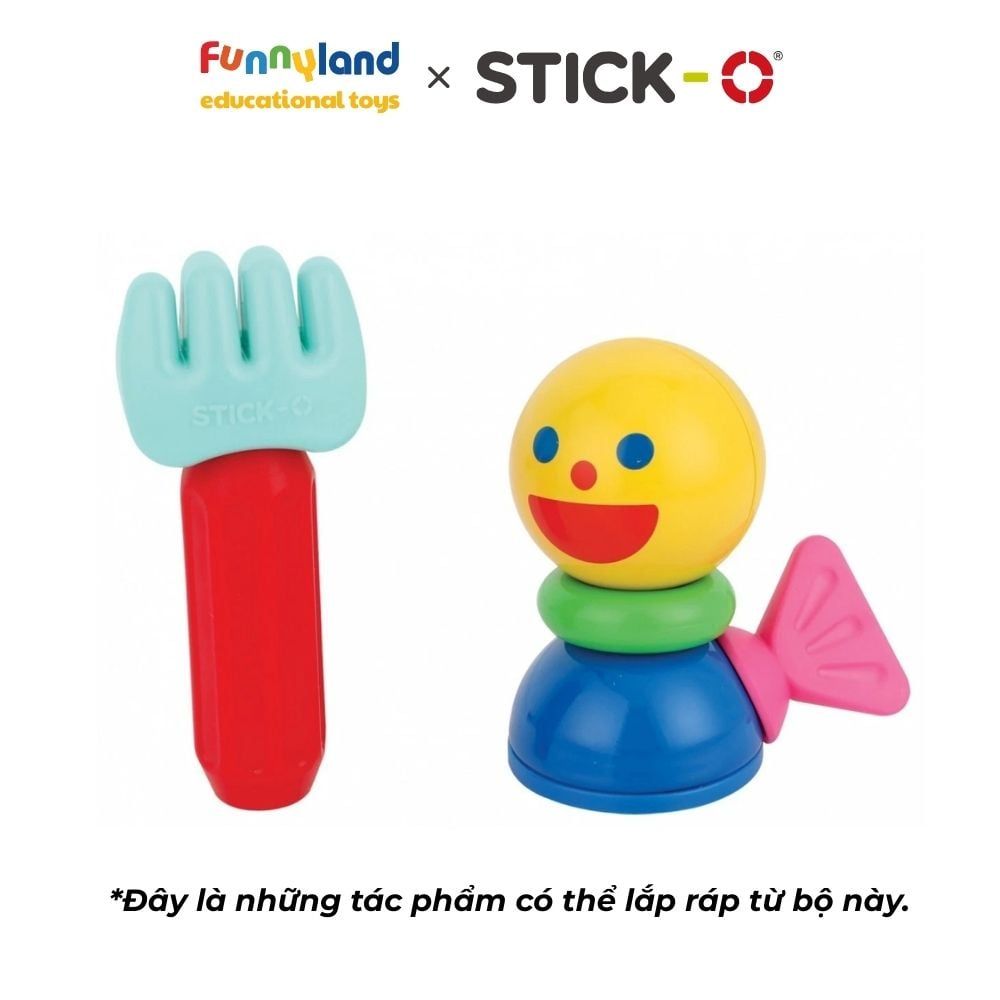 Stick-O - Bộ bánh xe đầu tiên (9 chi tiết) Stick-O