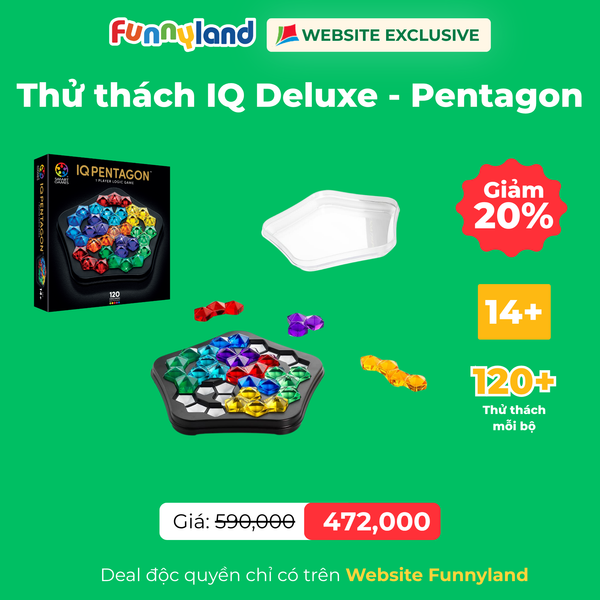 SmartGames - Thử thách IQ Deluxe - Pentagon