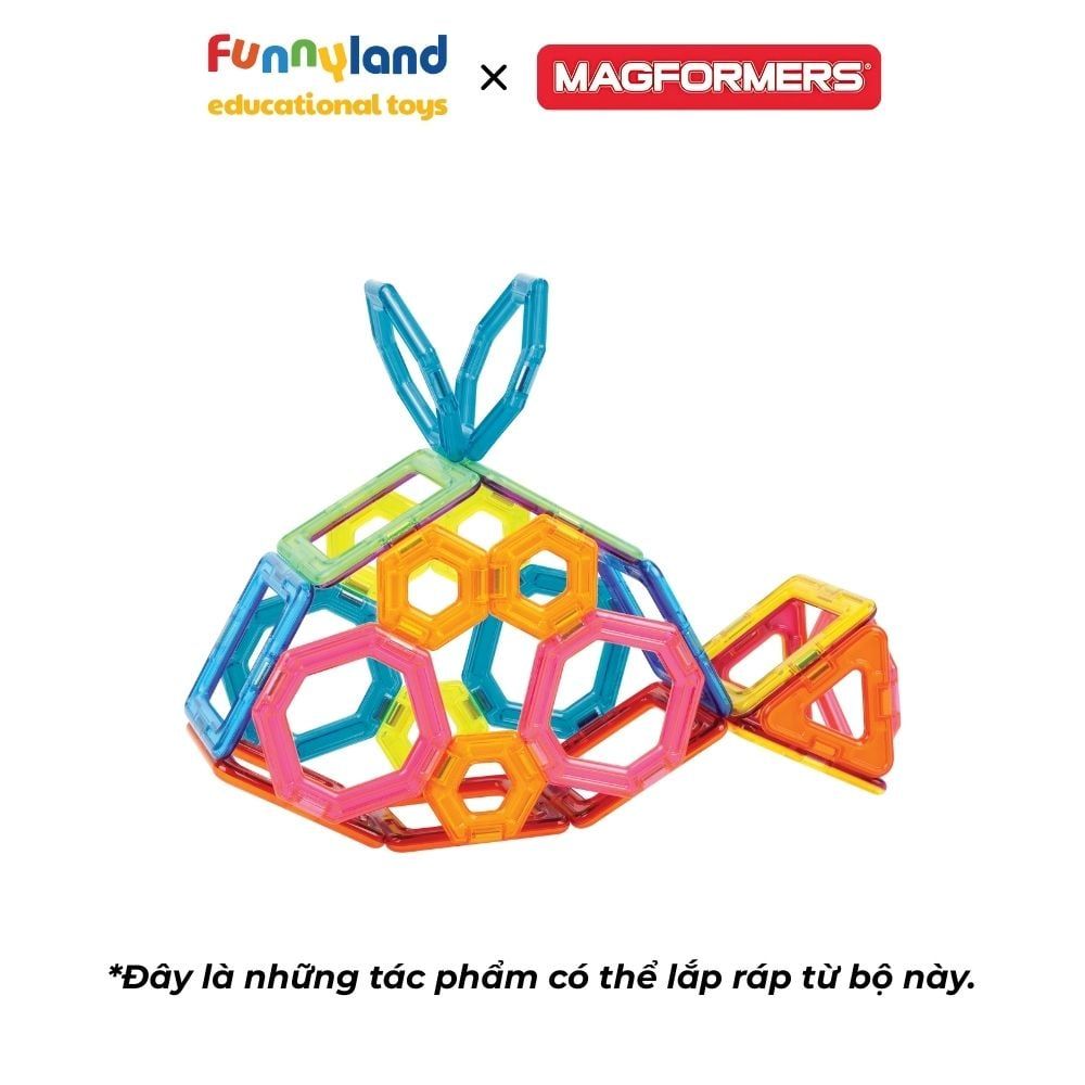 Đồ chơi xếp hình nam châm Hàn Quốc Magformers Thử thách 30 mảnh