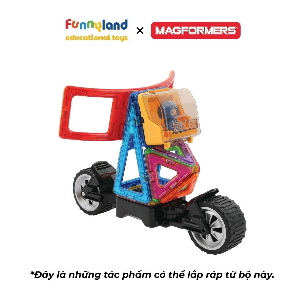 Magformers - Bộ Xe Đua Biến Hình 42 Mảnh