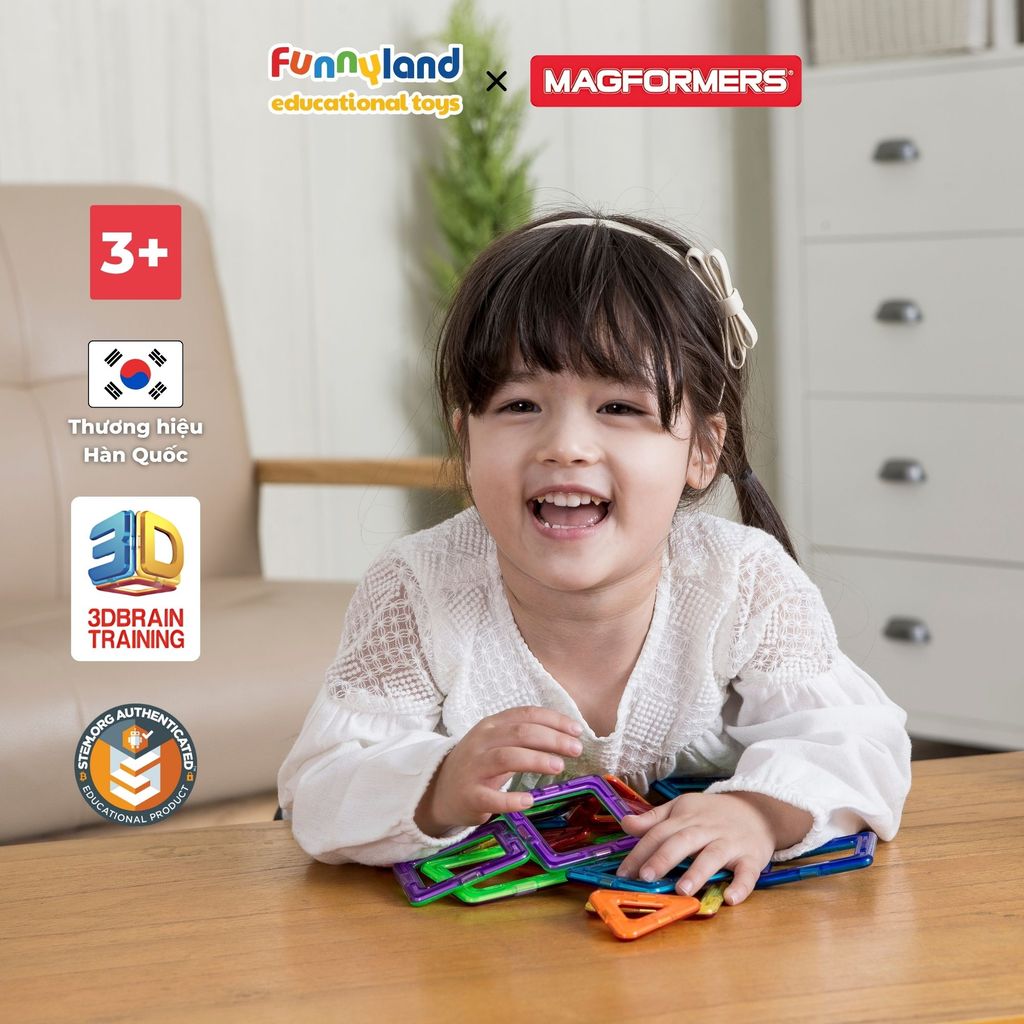 Magformers - Bộ cơ bản 30 mảnh