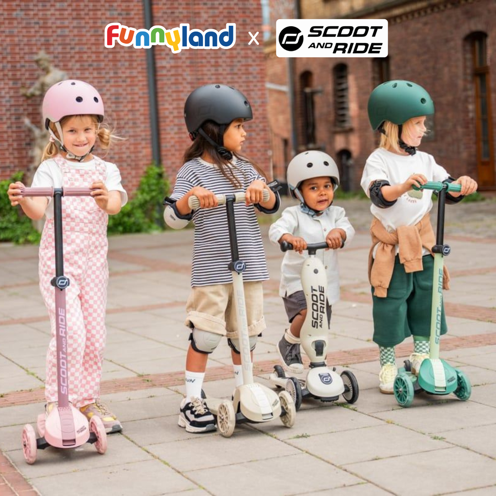 Scoot and Ride - Xe scooter trẻ em Scoot and Ride Highwaykick 3S (Forest)