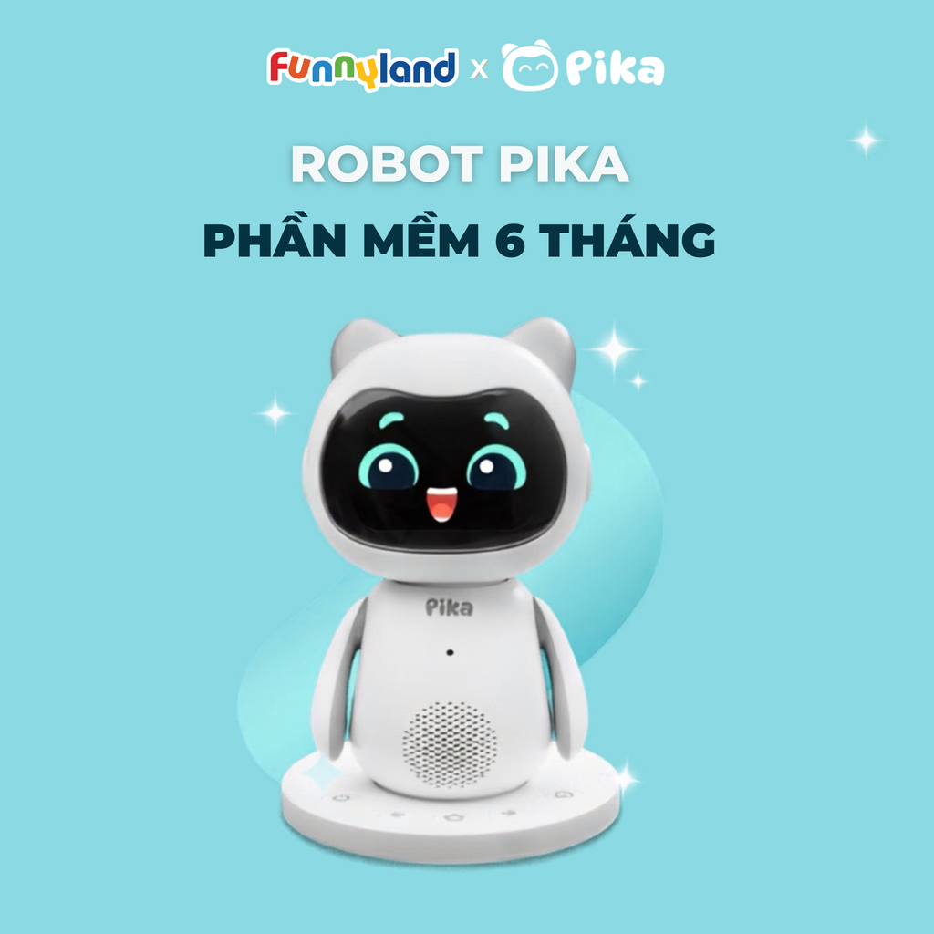 Robot Pika - Robot thông minh học tiếng anh