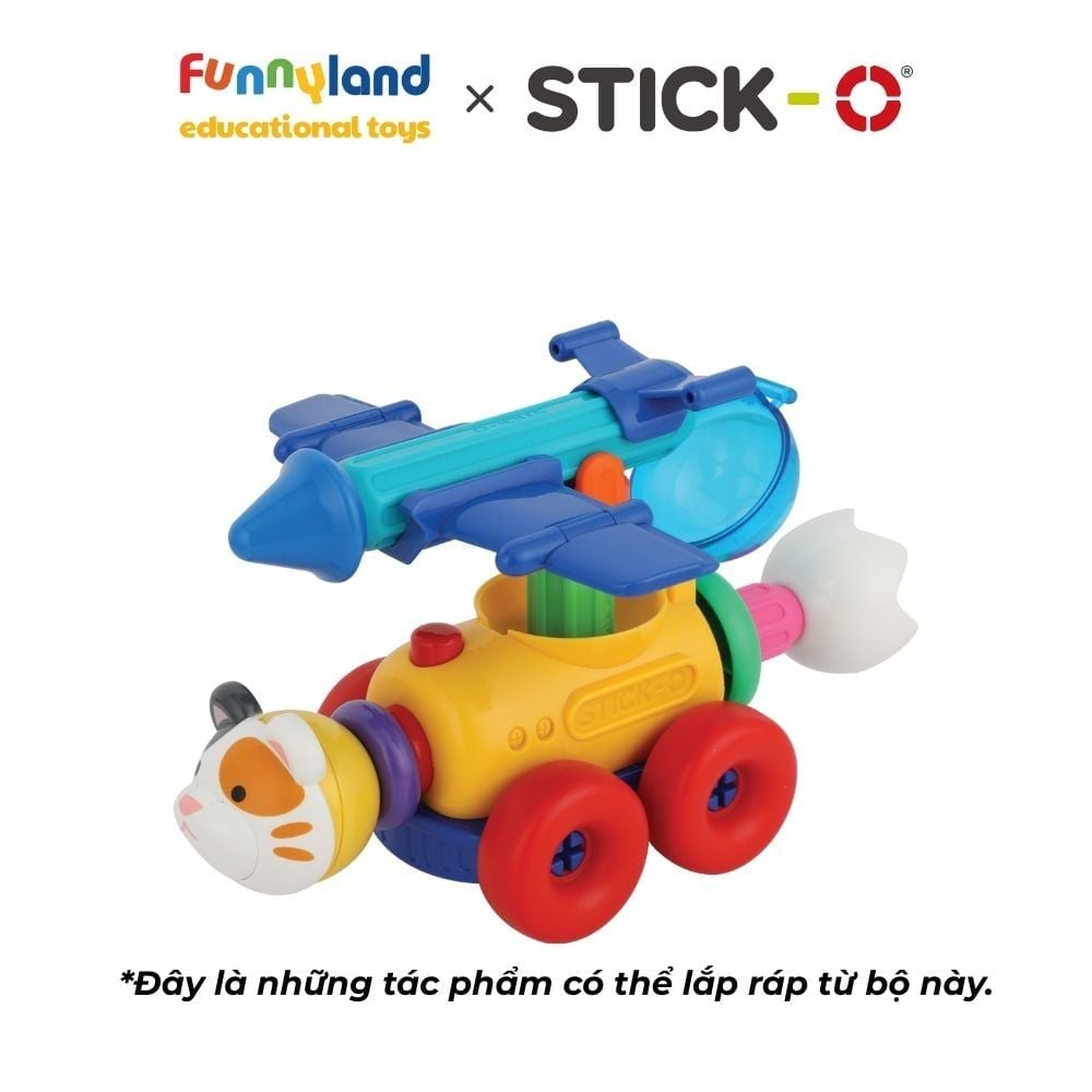 Stick-O - Bộ người bạn đầu tiên (17 chi tiết) Stick-O