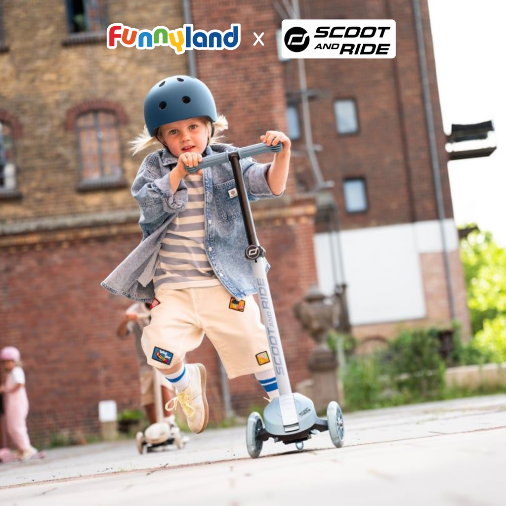 Scoot and Ride - Xe scooter trẻ em Scoot and Ride Highwaykick 3S (Steel)