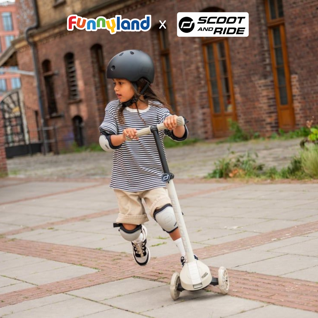 Scoot and Ride - Xe scooter trẻ em Scoot and Ride Highwaykick 3S (Ash)