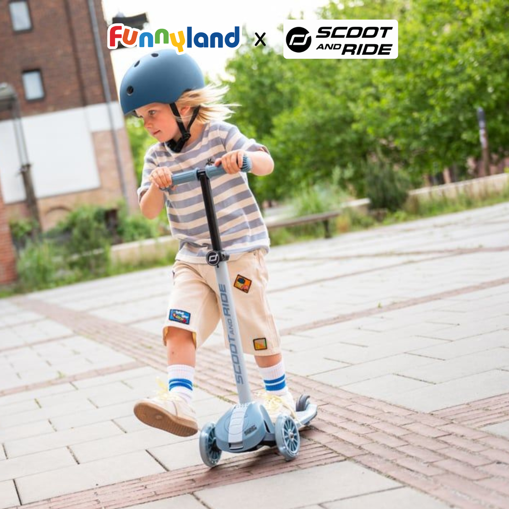 Scoot and Ride - Xe scooter trẻ em Scoot and Ride Highwaykick 3S (Steel)