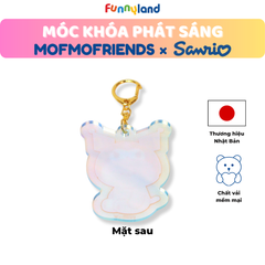 Chú Mèo British Shorthair đội nón Kuromi - Móc Khóa Phát Sáng