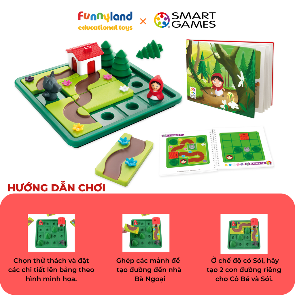 SmartGames - Thử thách Little Red Riding Hood
