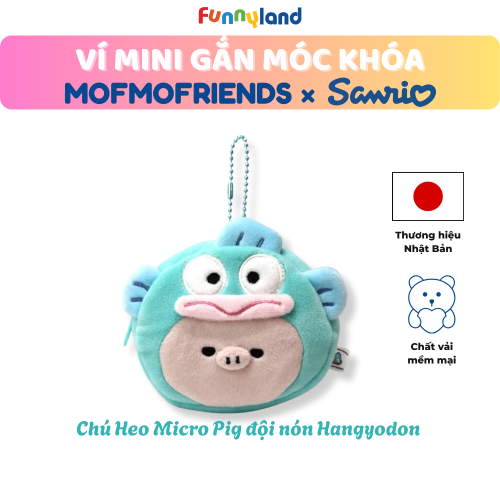 Chú Heo Micro Pig đội nón Hangyodon