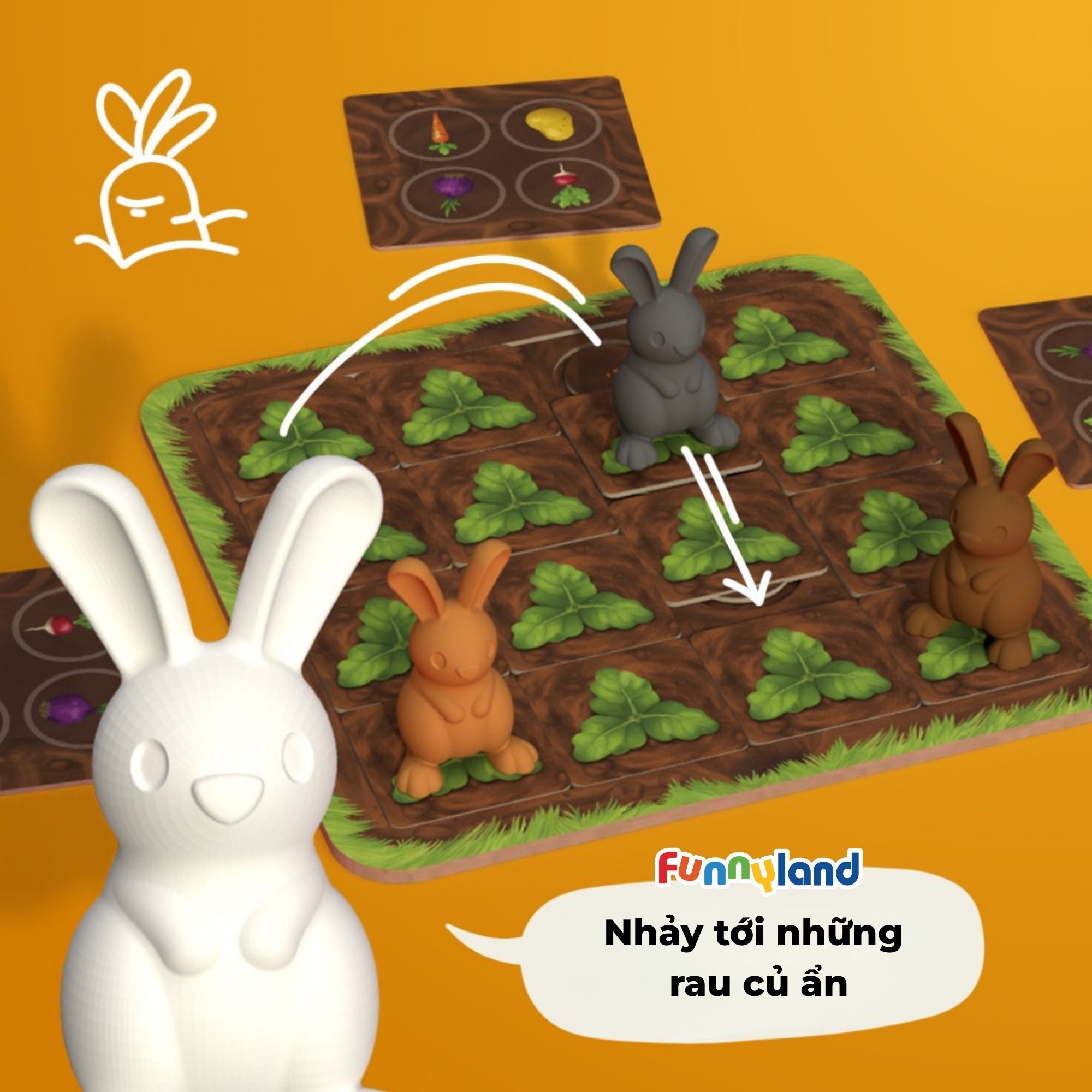 Đồ chơi trí tuệ Smartgames Thử thách Grabbit