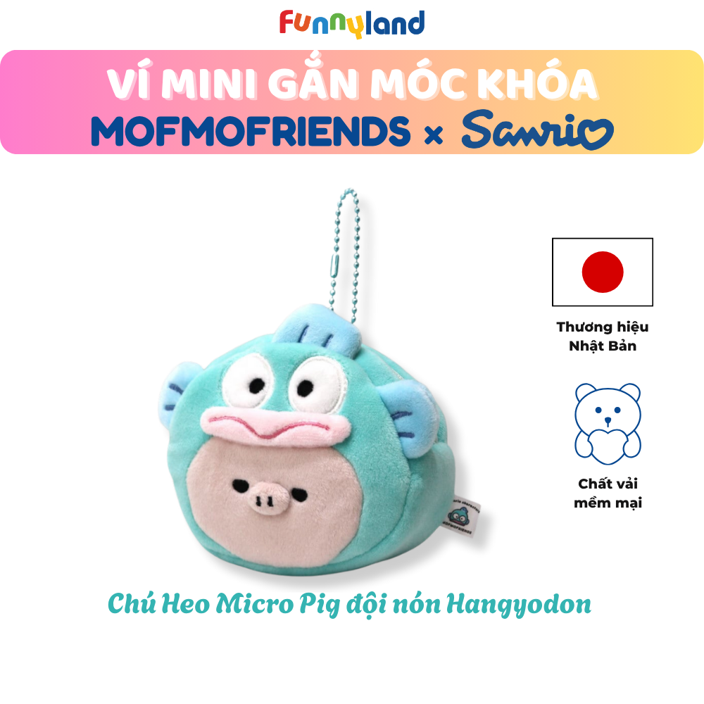Chú Heo Micro Pig đội nón Hangyodon