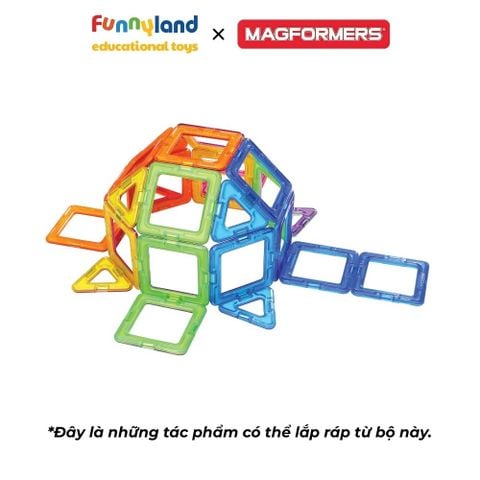 Đồ chơi xếp hình nam châm Hàn Quốc Magformers bộ cơ bản 30 mảnh