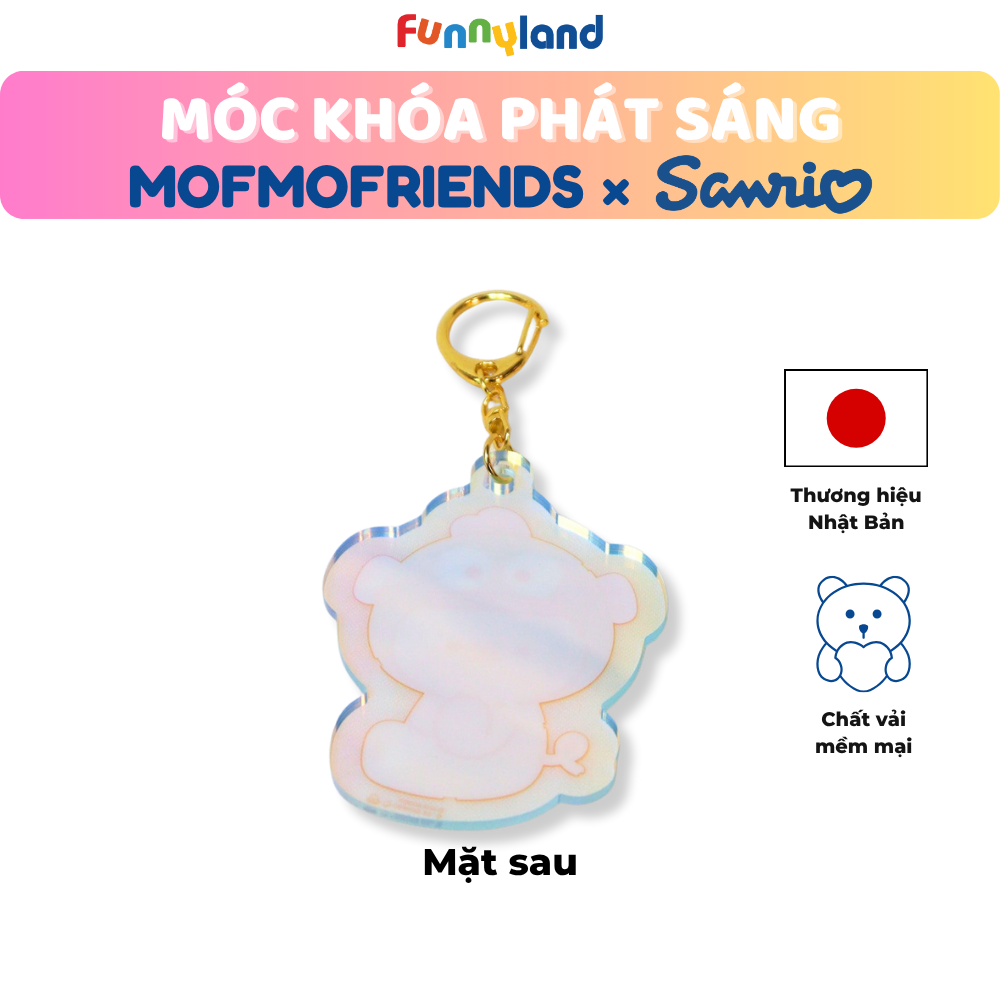 Chú Heo Micro Pig đội nón Hangyodon - Móc Khóa Phát Sáng