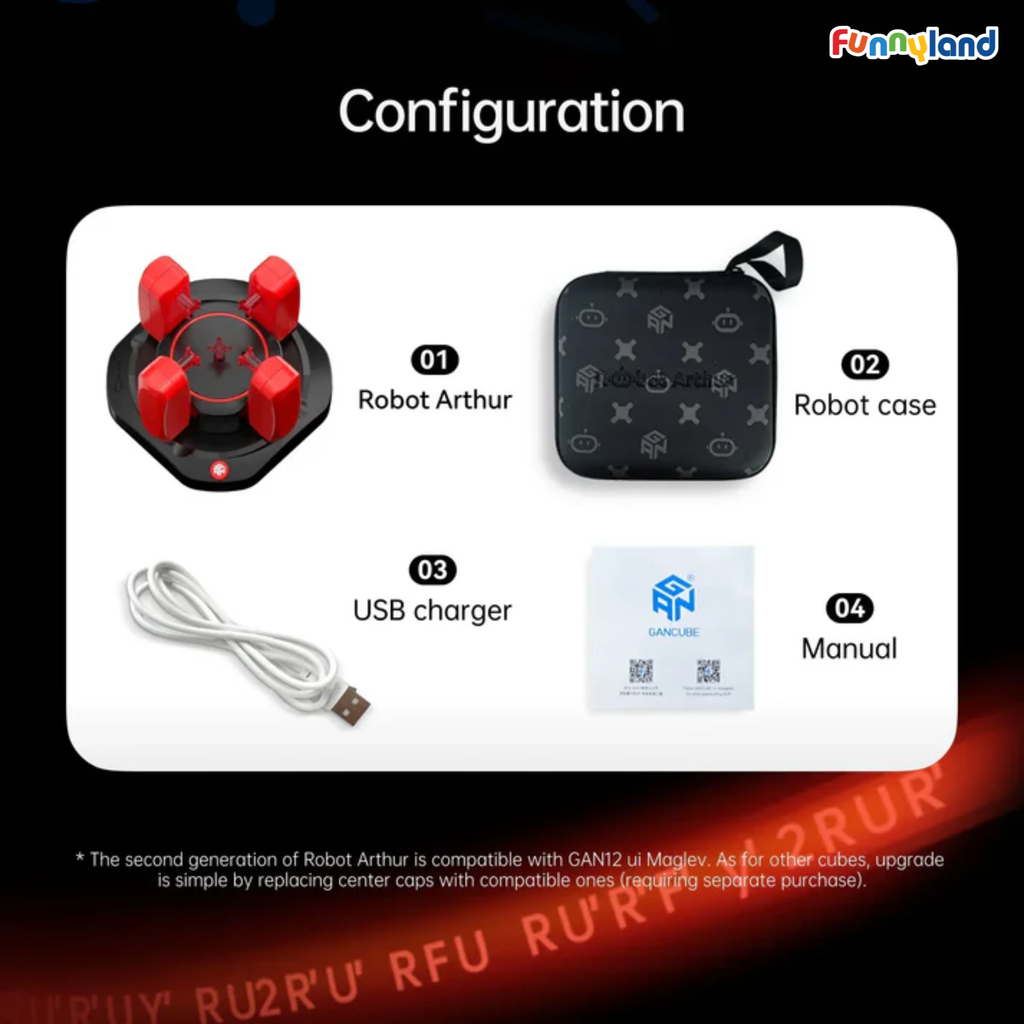 GanCube - Robot giải Rubik GAN Robot Arthur