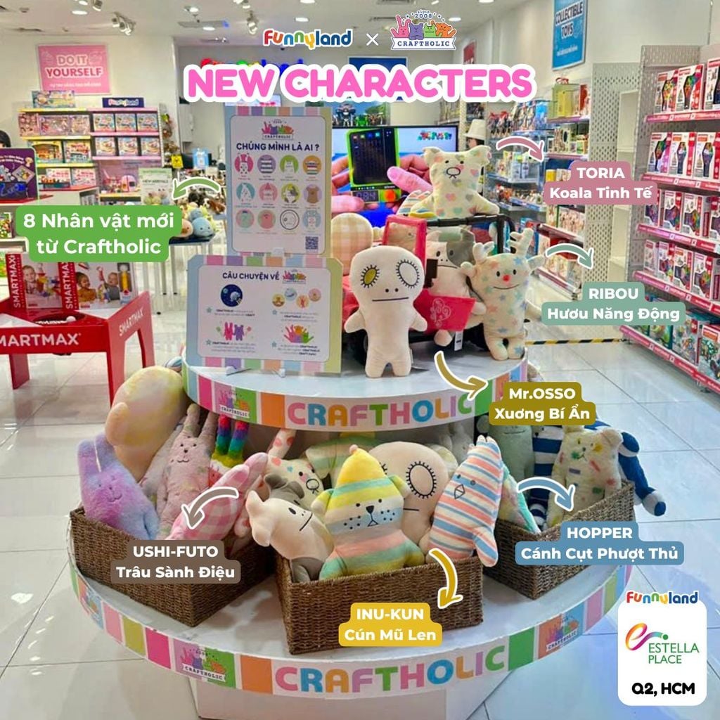 Thú bông Craftholic New S - GORA