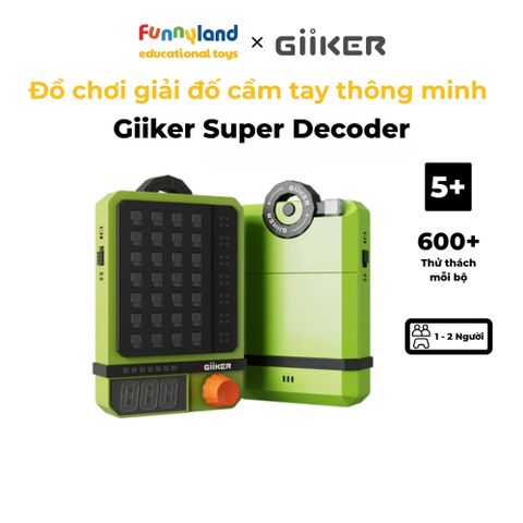 Đồ chơi giải đố cầm tay thông minh Giiker Super Decoder
