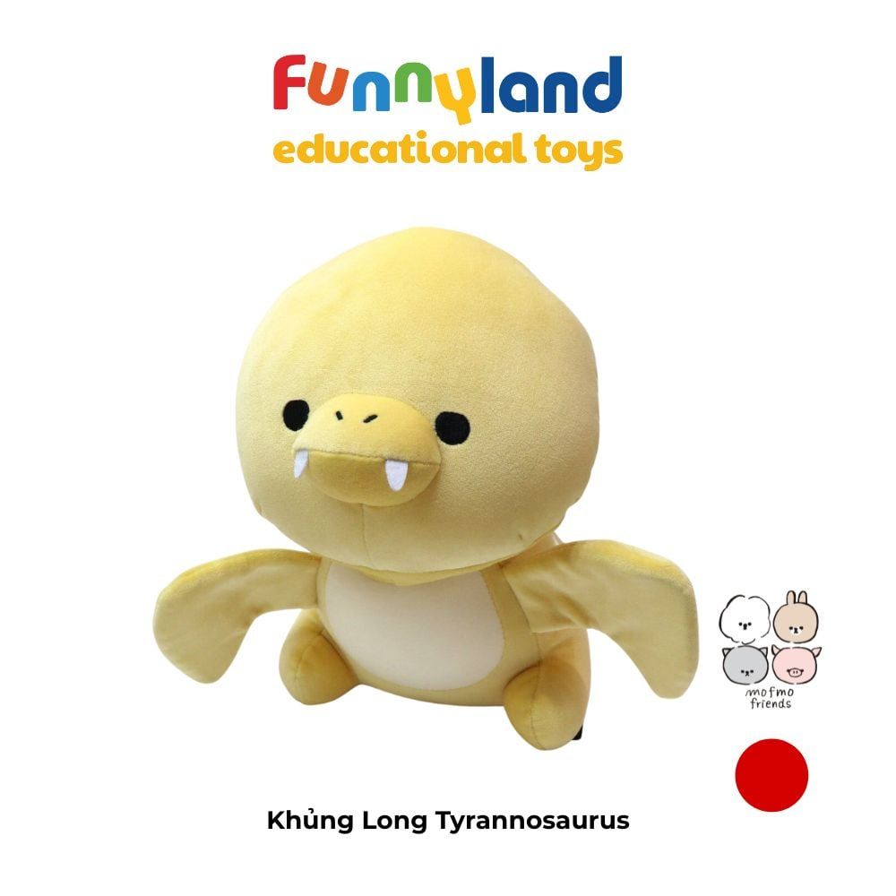  Thú bông Nhật Bản Mofmo Friends - Khủng Long Tyrannosaurus 