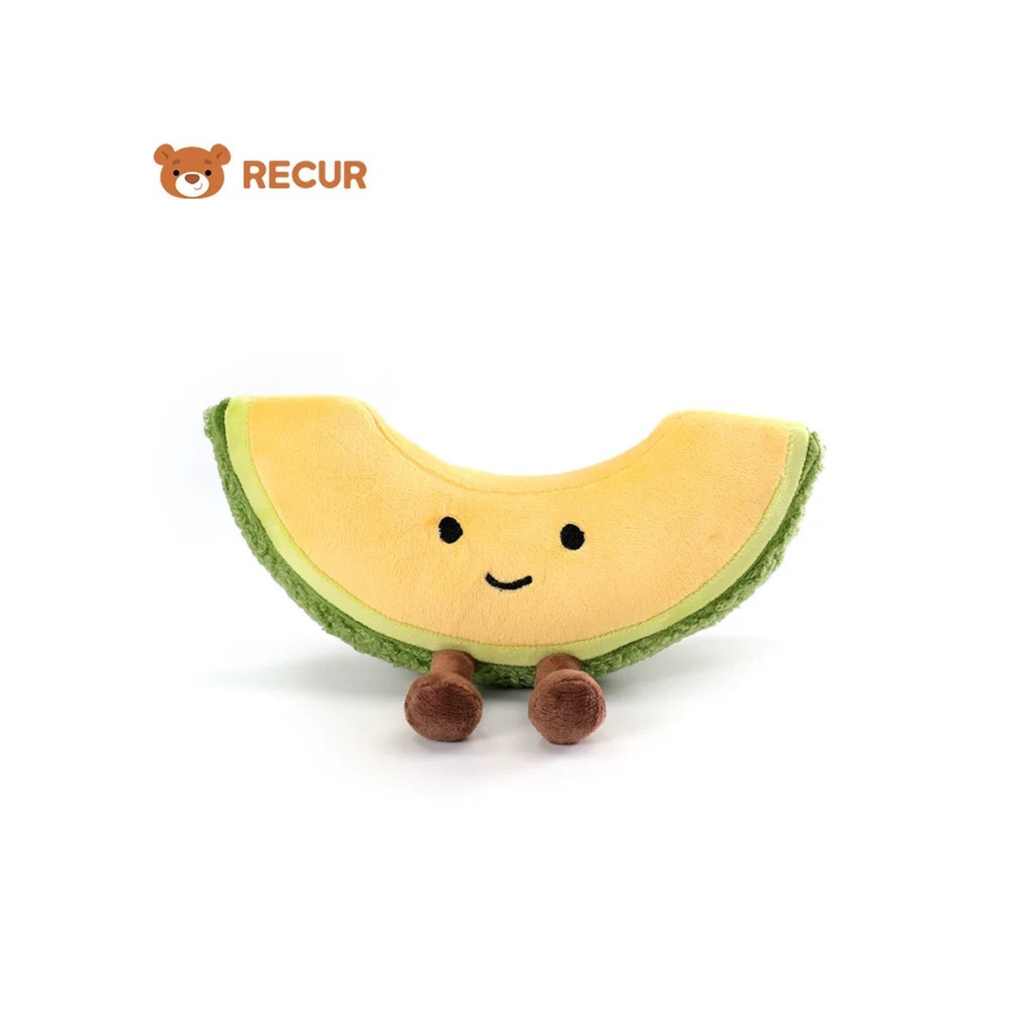 Recur - Đồ chơi nhồi bông Quả Dưa Lưới (M)