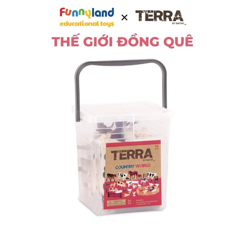 Đồ chơi mô hình động vật Terra - Thế giới Đồng Quê