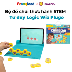 Bộ đồ chơi thực hành STEM - Tư duy Logic Wiz Plugo