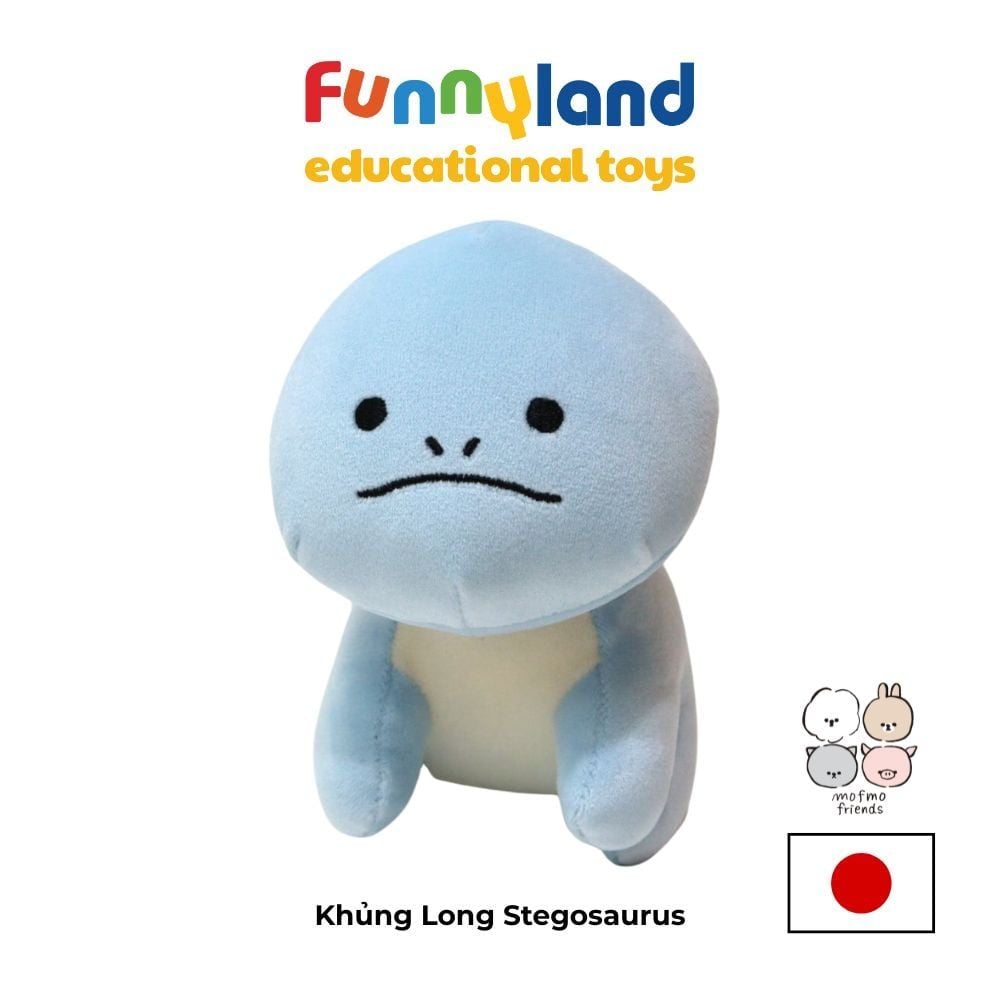 Thú bông Nhật Bản Mofmo Friends - Khủng Long Stegosaurus
