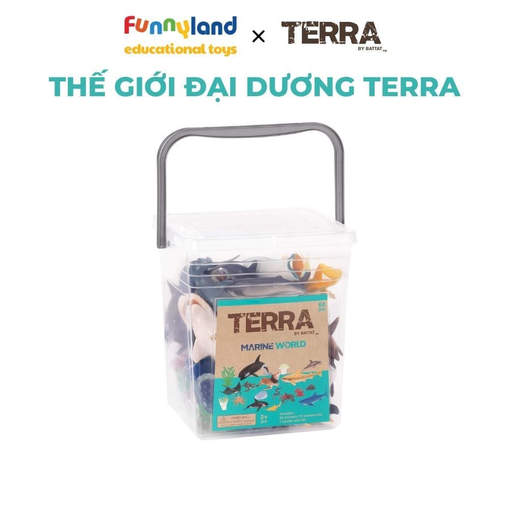 Đồ chơi mô hình động vật Terra - Thế giới Đại Dương