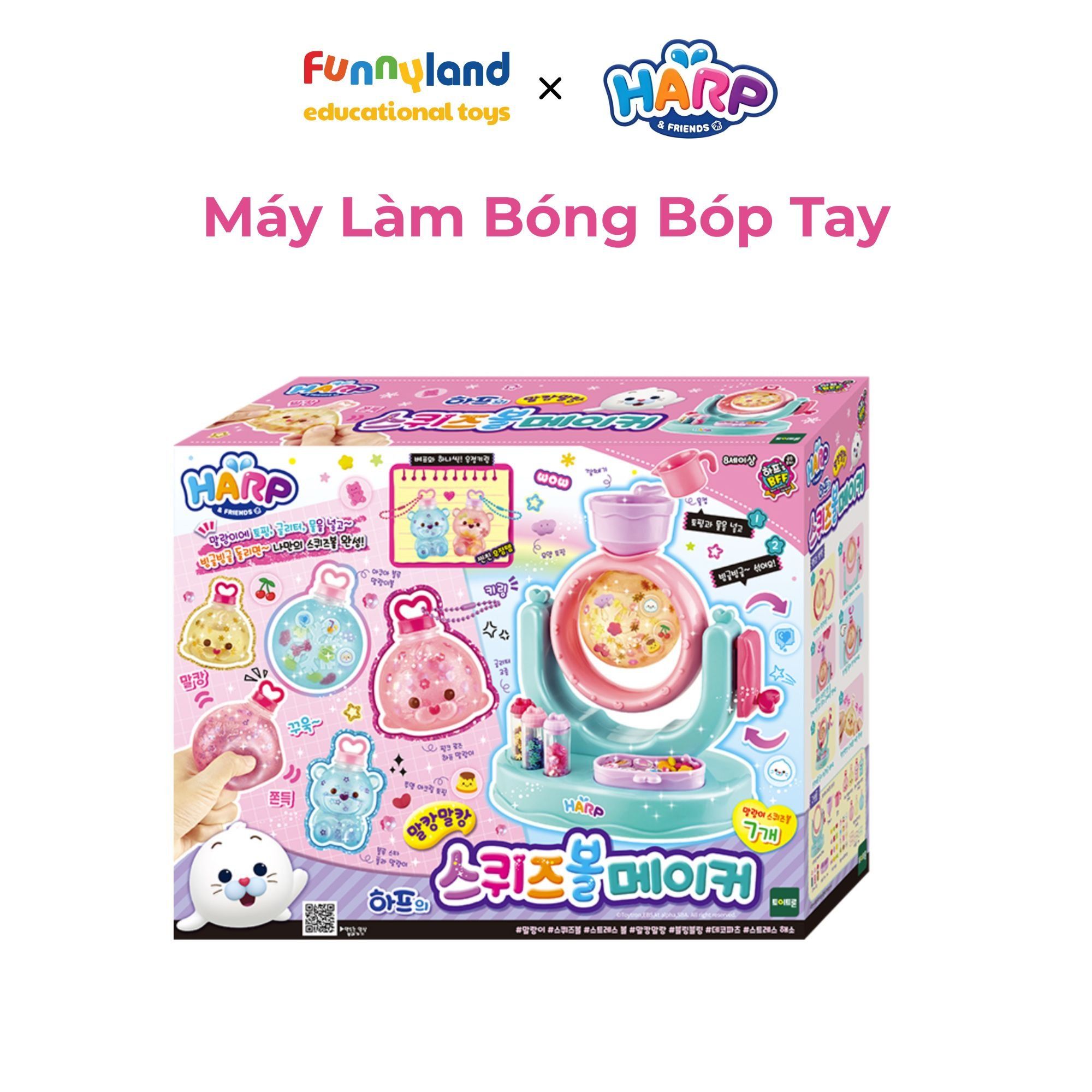 Máy Làm Bóng Bóp Tay Harp