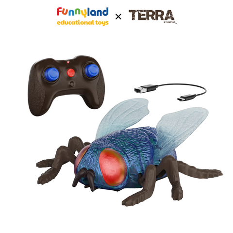 Terra - Ruồi xanh bò trên tường điều khiển từ xa