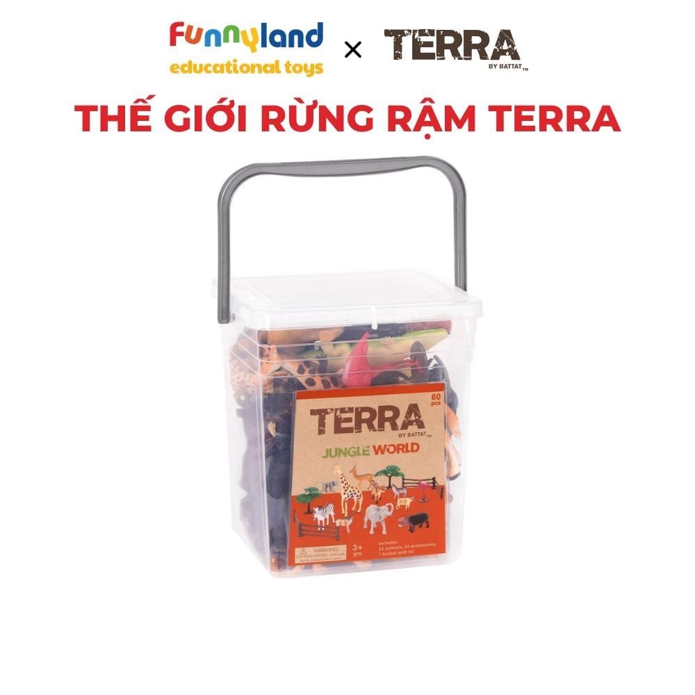 Đồ chơi mô hình động vật Terra - Thế giới Rừng Rậm