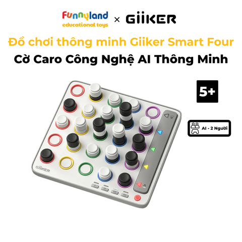 Đồ chơi thông minh Giiker Smart Four - Cờ Caro Công Nghệ AI Thông Minh