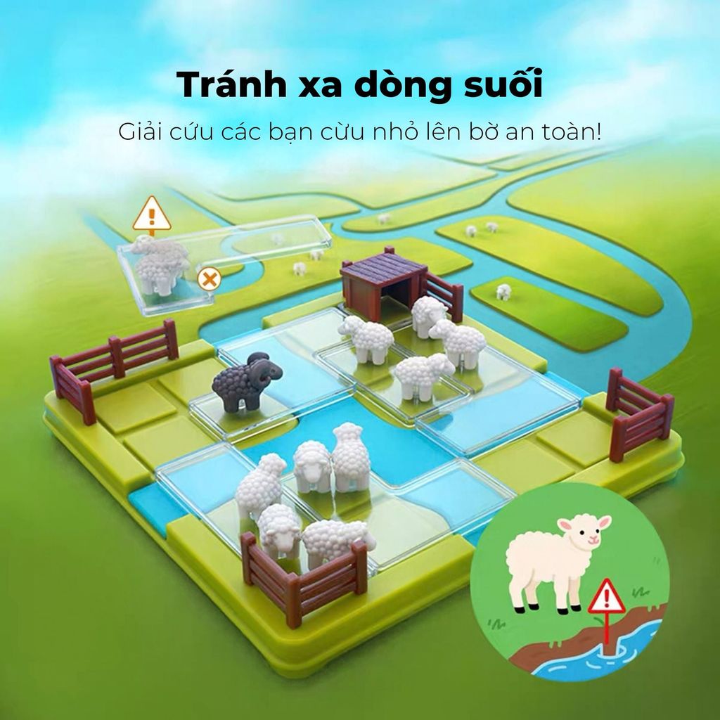 SmartGames - Thử thách Counting Sheep