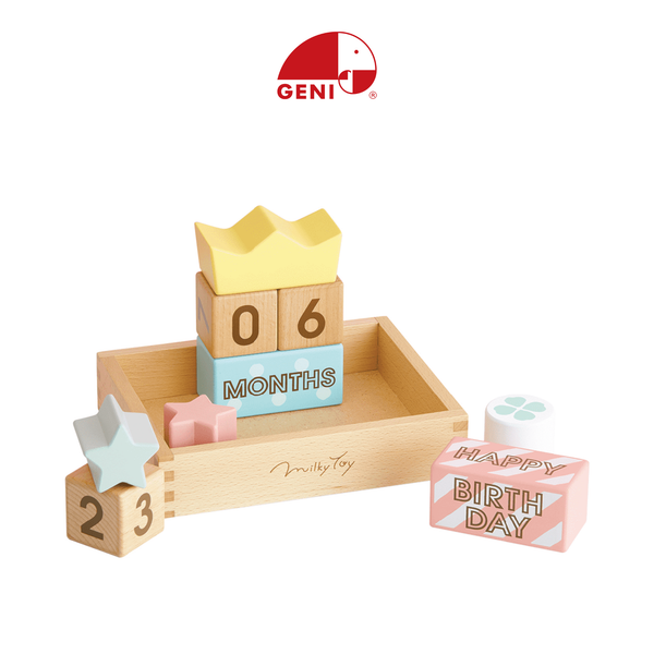 Geni - Bộ đồ chơi các khối gỗ (Memory Biscuits)