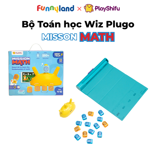 Bộ đồ chơi thực hành STEM - Toán học Wiz Plugo