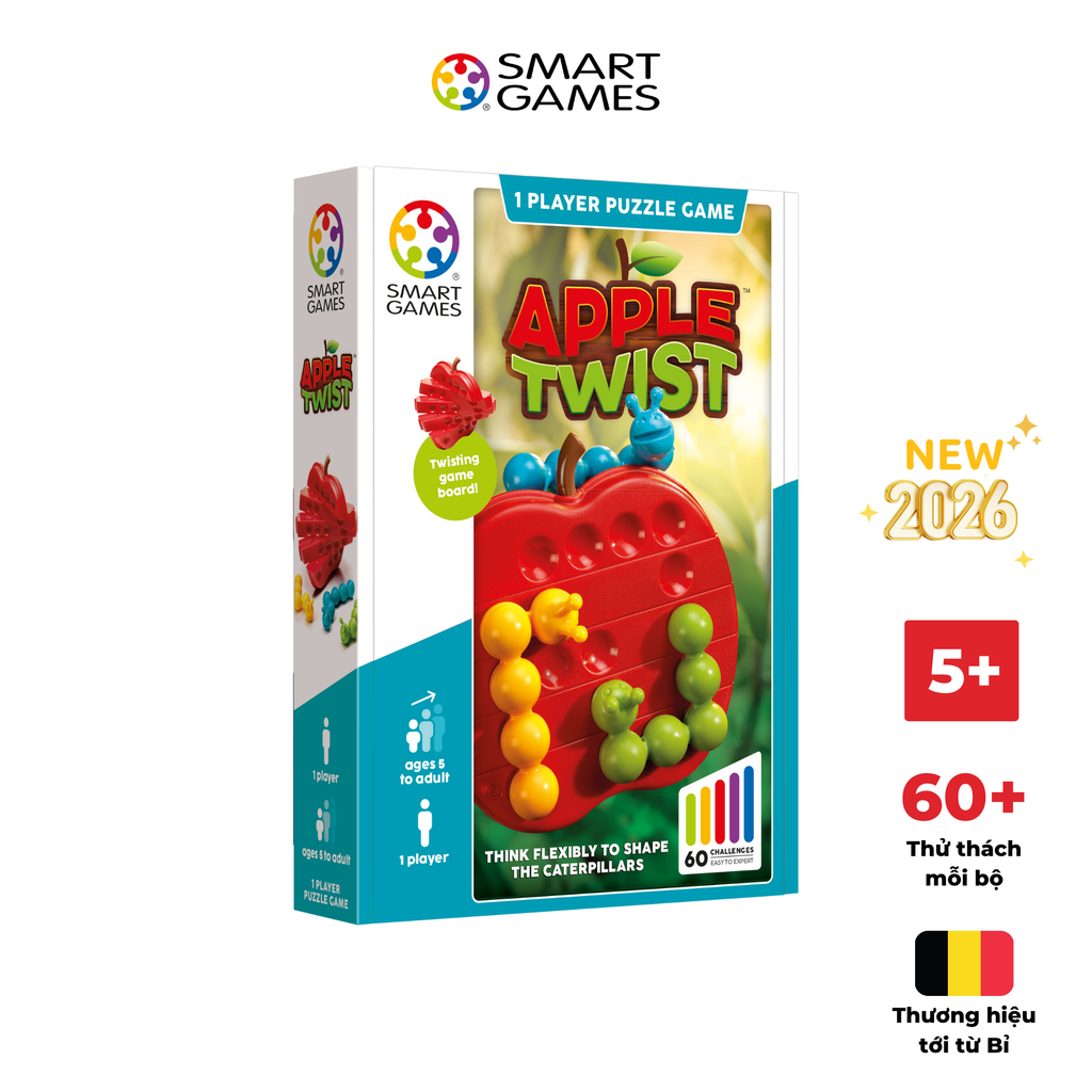 SmartGames Apple Twist - Thử thách Quả táo xoắn não