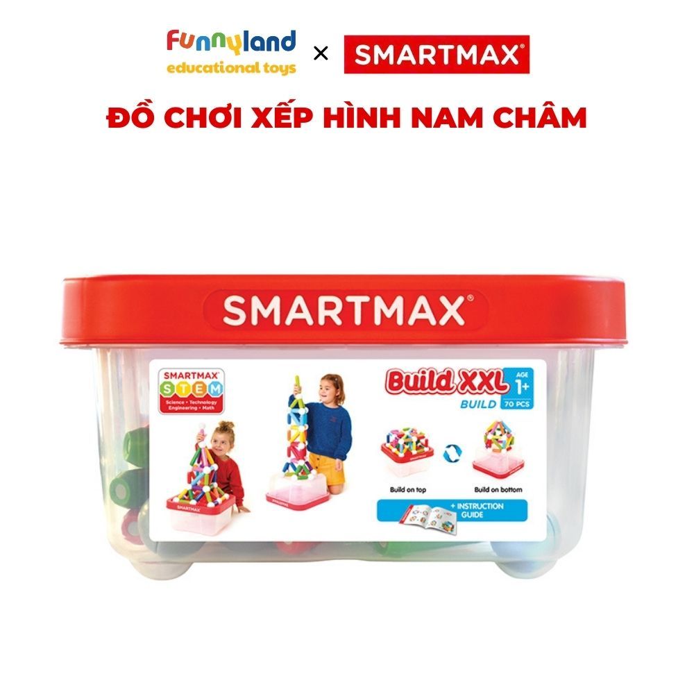 Đồ Chơi Thông Minh Bộ Xây Dựng XXL (70 pcs) SmartMax