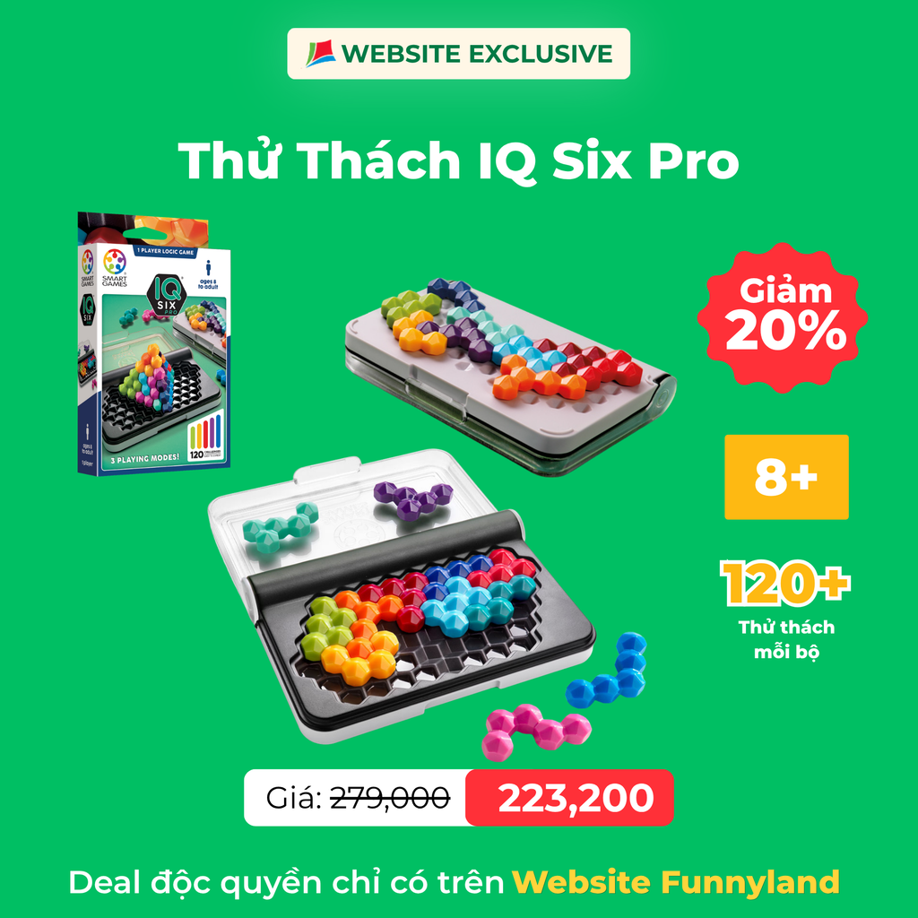 SmartGames - Thử thách IQ Six Pro